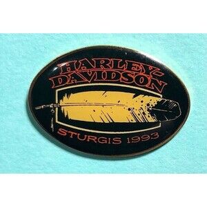 1993 Harley-Davidson Sturgis,SD-Black Hills Motor Cycle Rally Feather pin